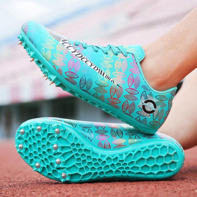 

Spike shoes track and field sprint men s eight nails high school entrance examination running long jump spike shoes women s sports training 34