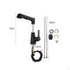 Bathroom Sink Faucet with Pull Out Sprayer Kitchen Flexible 2 Water Modes,