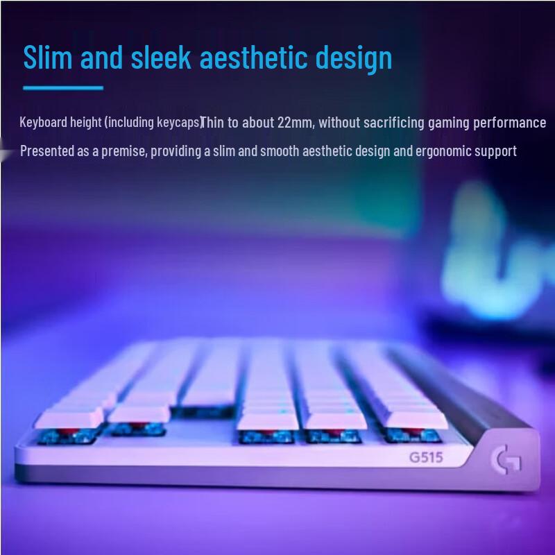 Logitech G515 LIGHTSPEED TKL Low-Profile Wireless Gaming Keyboard