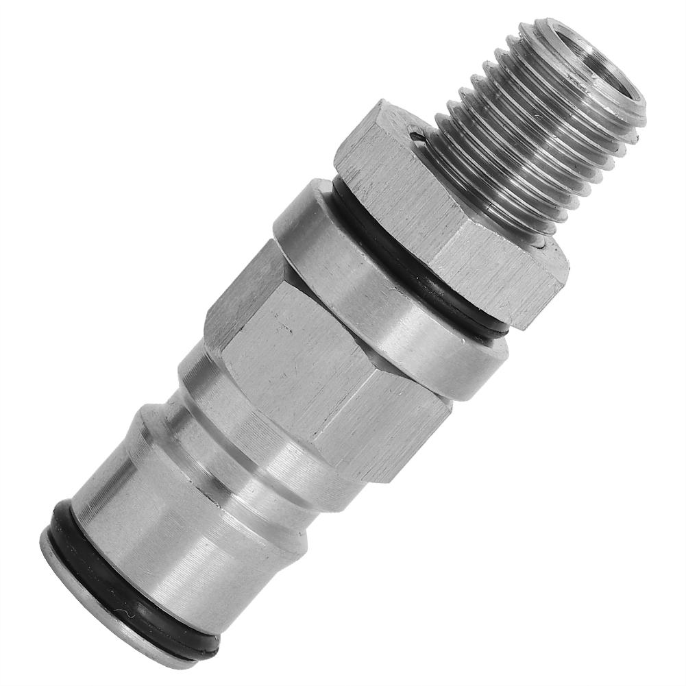 304 Stainless Steel Beer Keg Ball Lock Adapter Post Pressure Relief Valve Home‑Brew Accessory(Liquid )