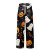 Men's Halloween Print Pocket Straight Casual Pants Home Pajama Pants