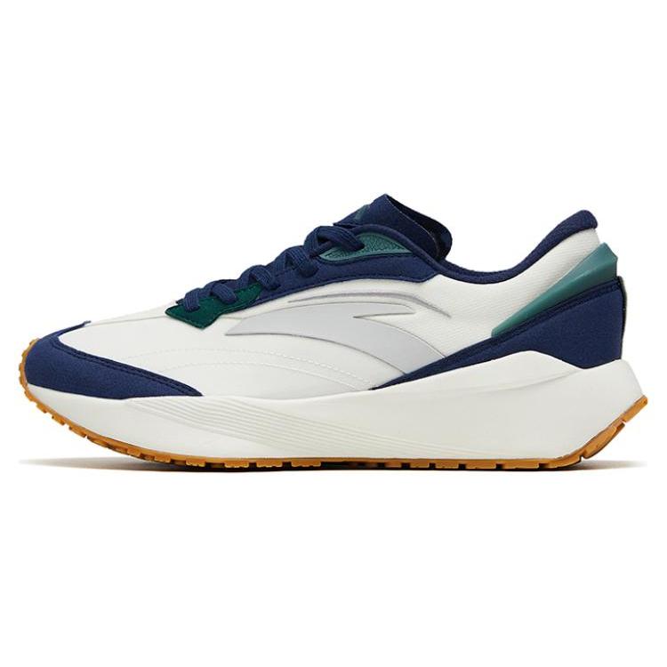 

Anta Life Collection Rock Sugar 3 Anti Slip Wear Resistant Low Top Sports Casual Shoes White Blue Green 40