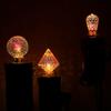 3W Ball light E27 holder Screw connector Glass Edison  3D  Bulb Party Lamp