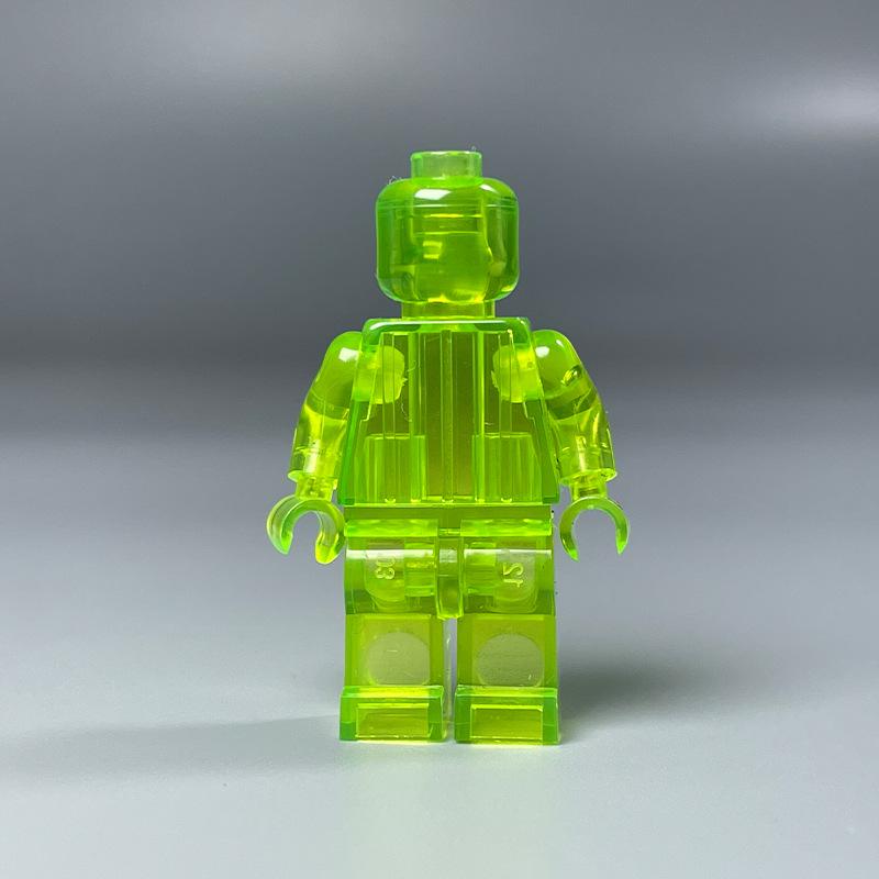 DIY Transparent Minifigure Building Blocks - Plain & Multi-color Paintable