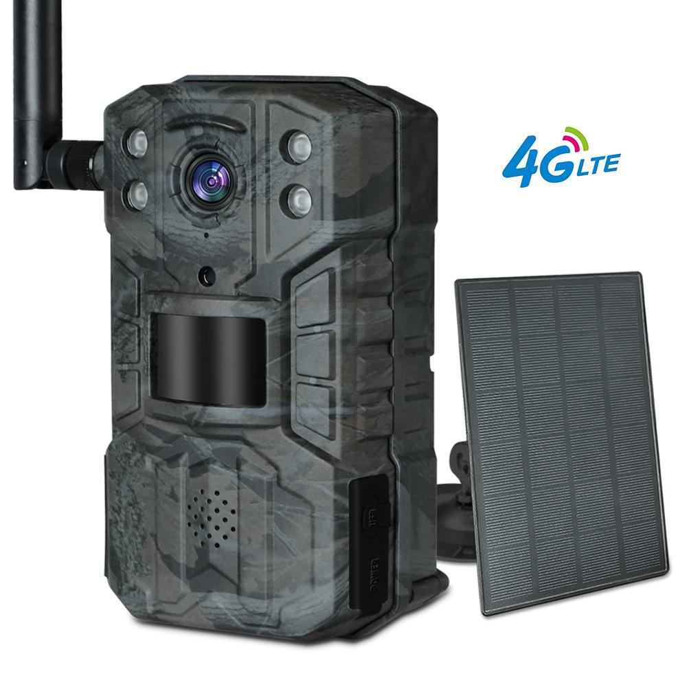 

JerderFo 4G Remote Hunting & Wildlife Camera, Plug-Free Outdoor Monitoring for Forests & Orchards камуфляжний