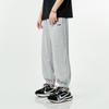 Li-Ning Embroidered Logo Sports Pants Men Bottoms Light-Gray AKLR561-2