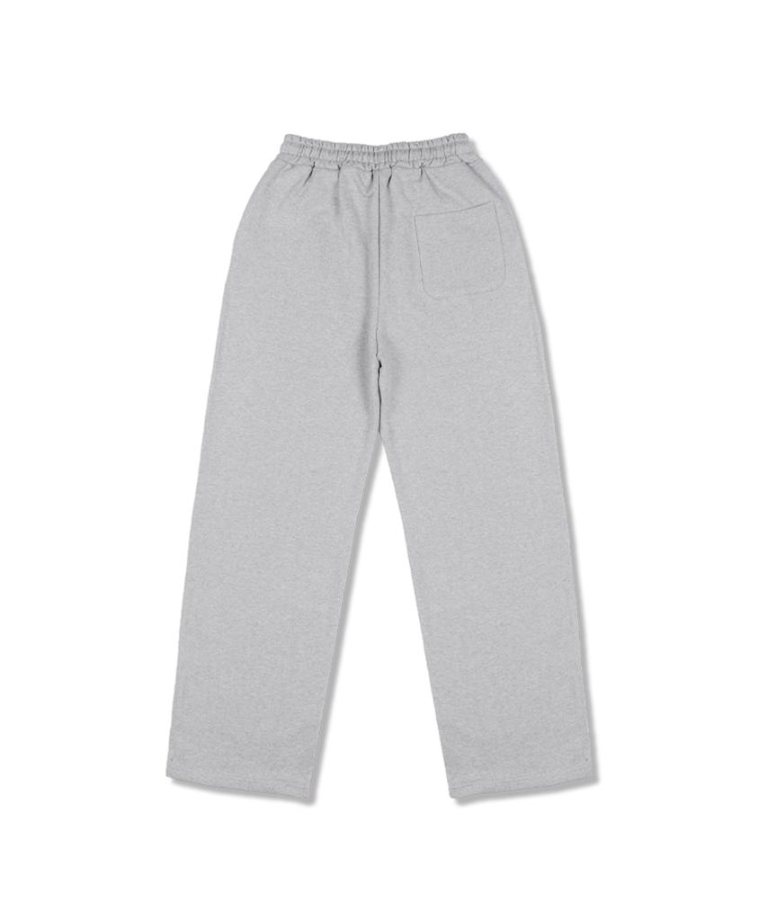 NP STUDIO Cotton Wide Sweatpants Gray