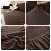 Elastic Sofa Covers Geometric ArmChair Knitted Sofa Couch Slipcovers Chair Protector 1/2/3/4/5 Seater Solid Slipcovers Set