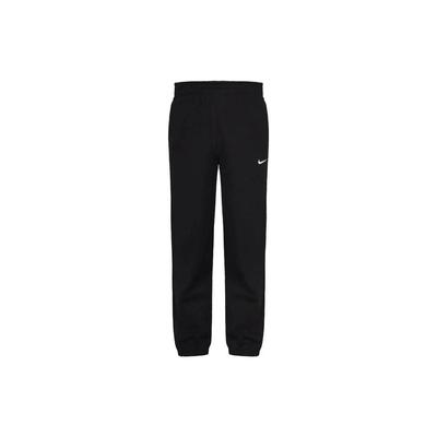Solid Color Elastic Cuff Knitted Sports Casual Pants Men Bottoms Black 905237-010