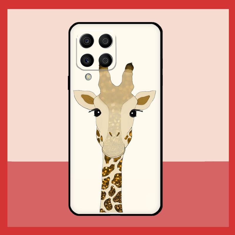 Cute Cartoon Giraffe Case For Samsung Galaxy M52 M32 M53 M16 M11 M21 M31 M35 M12 M13 M14 M15 M36 M56 M55 M34 M54