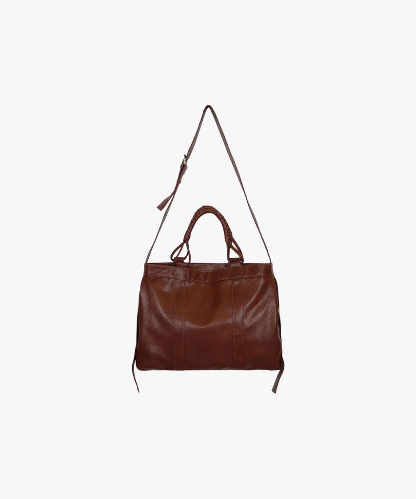 Healiote Grande Elite Tote Bag_Brown