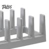 Talos Pot Lid Plate Organizer, Kitchen Shelves Countertop Storage Rack, Multi-Compartment Design for Lids And Chopping Boards