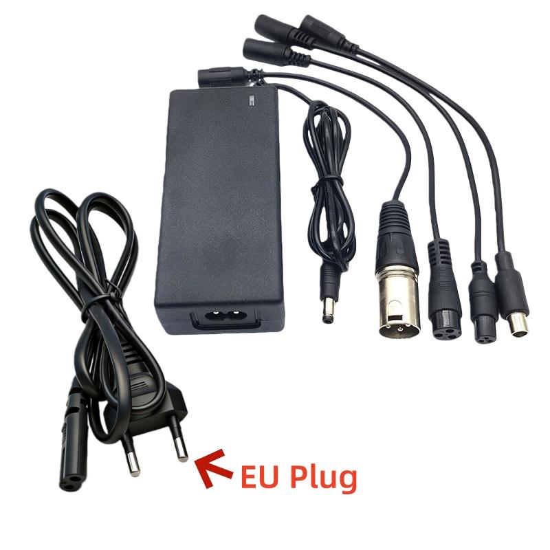 1 Set Ac 100-240V Dc 42V 2A Lithium Battery Charger Us/ Eu Plug Battery Adapter On Sector Accessories 42V 2A  Power Adapter