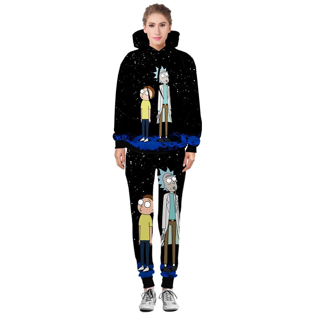 Trendy Anime Print Hoodie Relaxed Fit Hooded Sweatshirt For Casual Streetwear