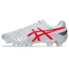 ASICS DS LIGHT ADVANCE 1103A098 Soccer Unisex Size 104 3E Shoes, Adult, (White/Flash Red), 29.0 cm,