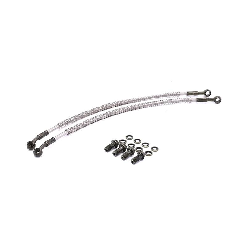 450mm Motorcycle Radiator Oil Hose Pipe M10 Screw Accessories Modified Dirt Pit Monkey Bike Atv Quad