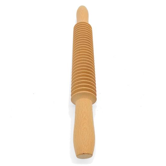 Fleckenabweisender Rollstift aus Holz, wiederverwendbar, langlebig, 2-in-1-Roller für Brot, Gebäck, Backen, Teig