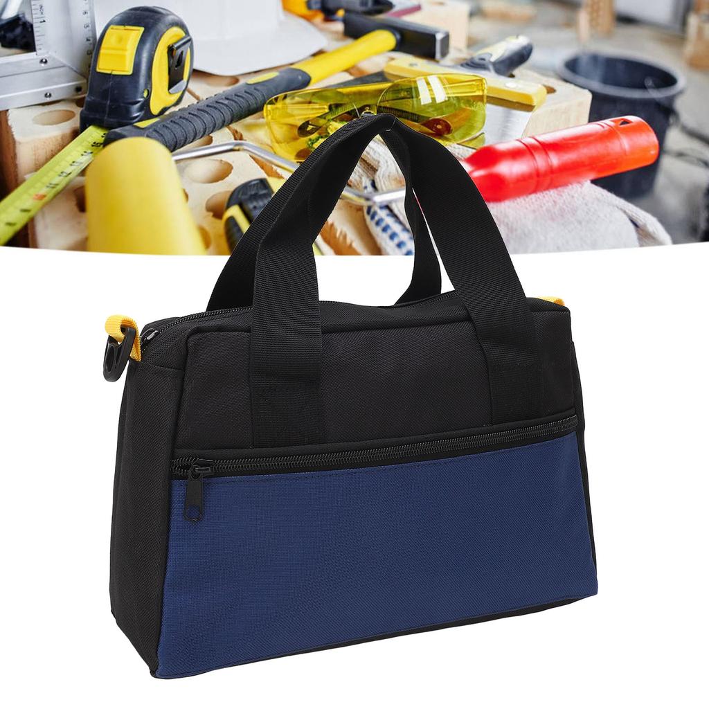 Hvy Duty Tool Bag   Sturdy Large Capacity Portable Hardware Bag for   Electrician