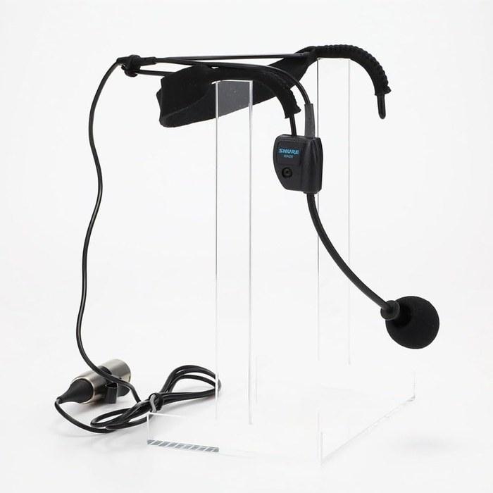 SHURE WH20XLR Headworn Microphone, Dynamic, Cardioid, XLR, Black