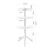 Collapsible Clothes Drying Rack , Stainless Steel Hanging Rods, Use