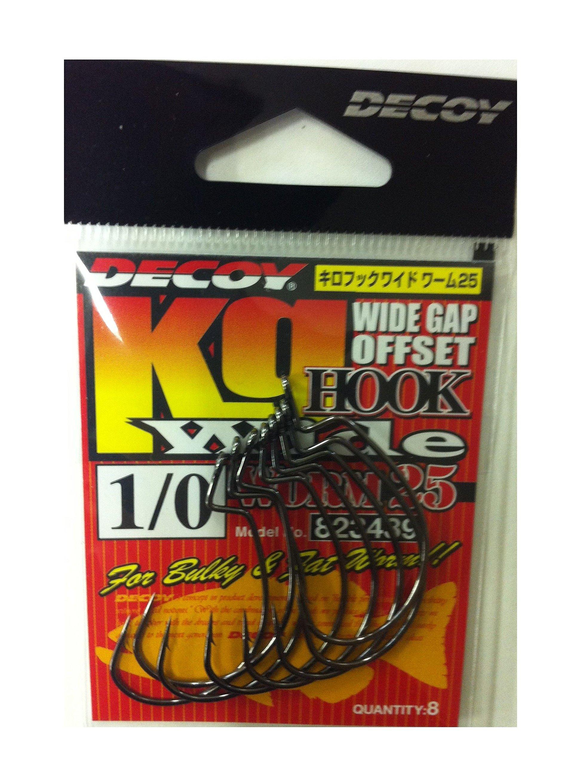 KATSUICHI Decoy Kg Hook Wide WORM25 #1/0 #1/0