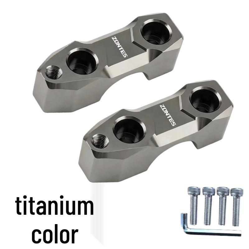 

Zongshen 368G Handlebar Riser with Extension & Fixed Top Cover, Aluminum Alloy Accessories