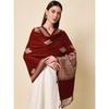 Women's Ghazal Kashmiri Aari Embroidery Stole (Size: 71X203 CM)