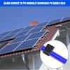 Pack of 30 Multipurpose Photovoltaic Cable Clamps Convenient for Outdoor Trailer Frame Wire Management 25x16mm