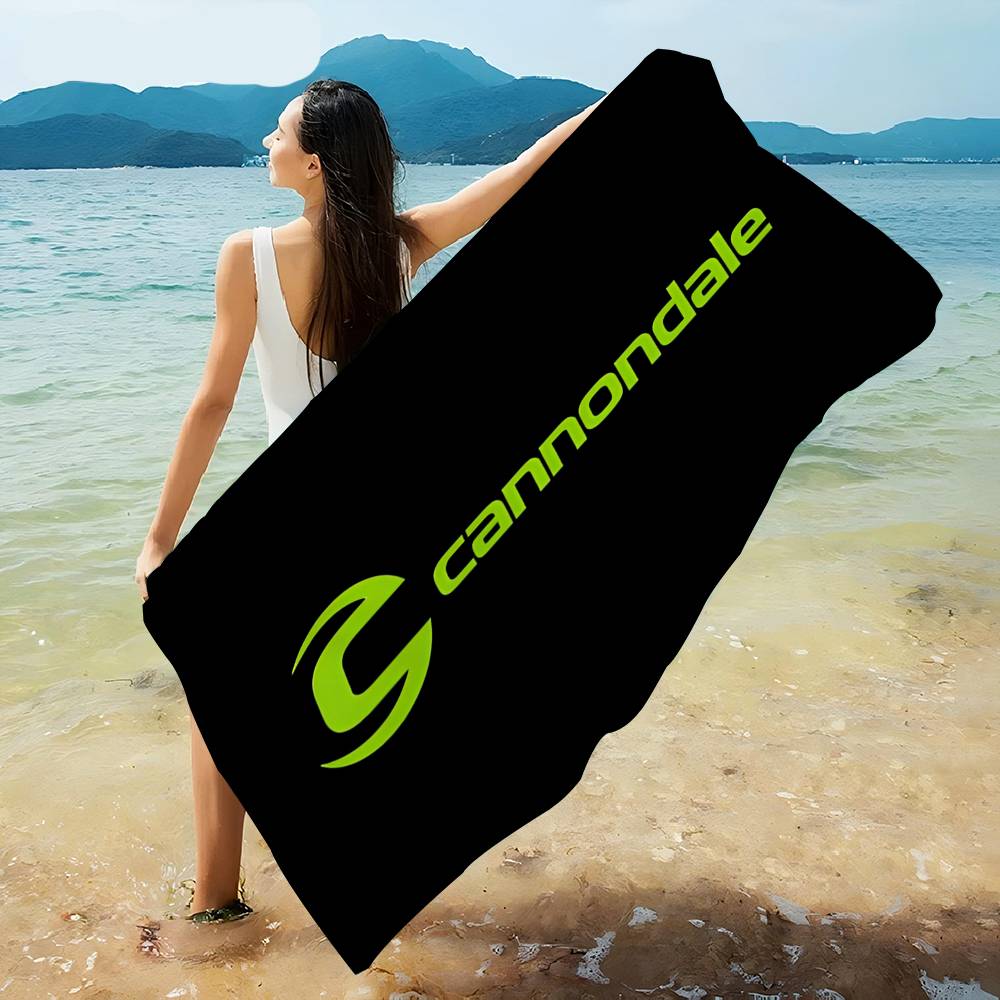 Cannondales Anime Beach Swimming Towel Soft Absorbent Washcloth Children's Gifts for Kids Travel Camping Gym