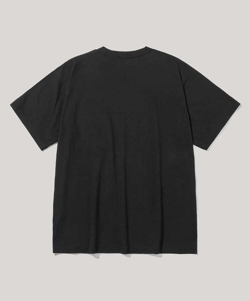 RUSTICCLUB Vintage Inspired Pocket T-Shirt_Black