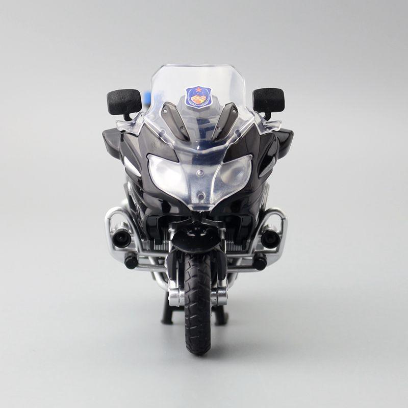 Special Alloy Simulation Police Motorcycle Model Toy For Play And Display
