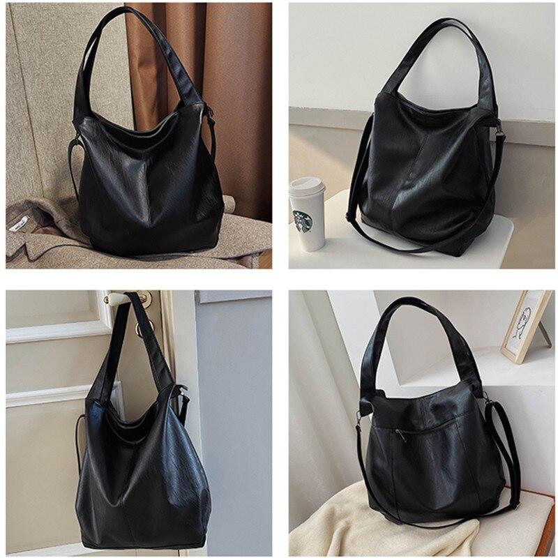 Hobo Handbag Large Capacity Ladies Totes Crossbody Bags Quality Leather Women Shoulder Bag
