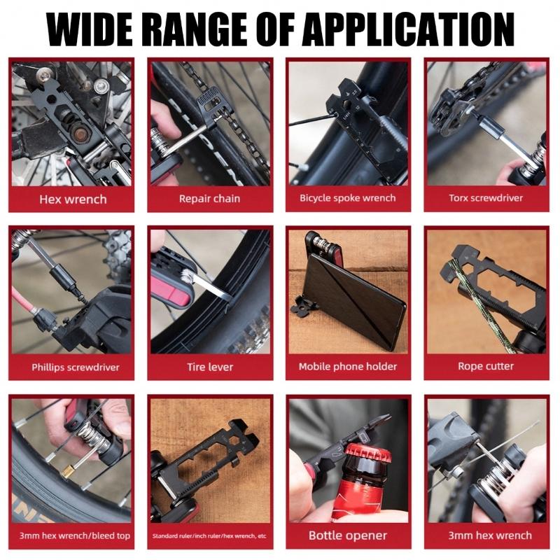 High Strength Cycling Tool Pocket Road Bicycles Wrench Multifunctional Bicycles Repair Tool Light Weight Chain Breaker