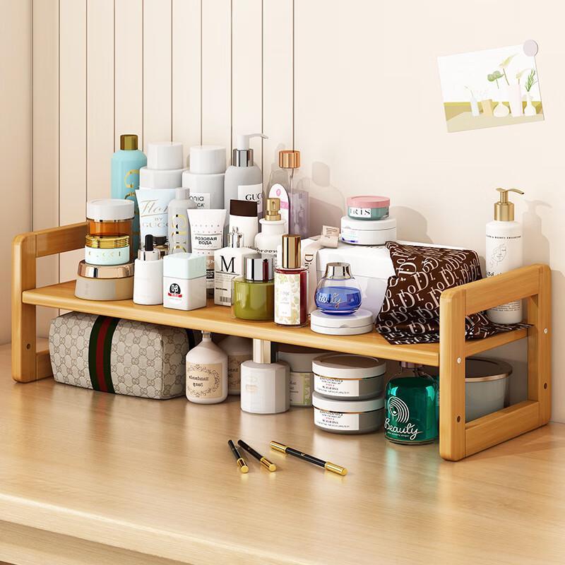 Office Desktop Monitor Riser Stand with Storage