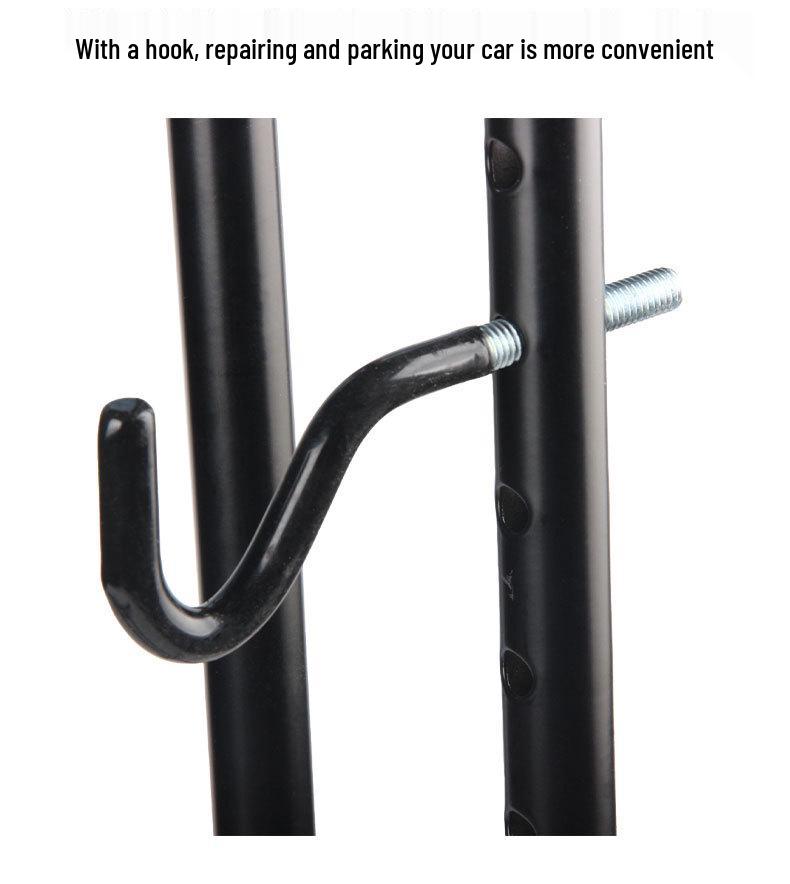 L-Shaped Bicycle Parking & Maintenance Rack for Mountain Bikes