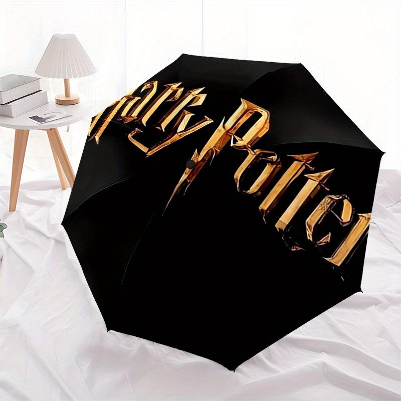 1pc Harry Potter Themed High-quality Umbrella,Automatic Opening and Closing Umbrella,Multi-functional Umbrella G0811067