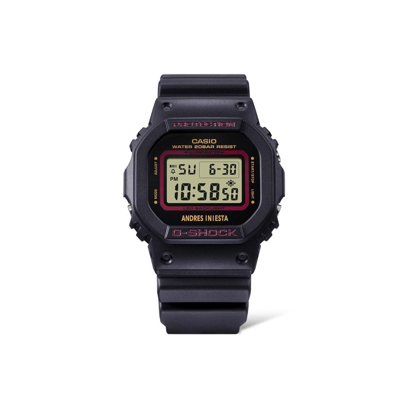 CASIO Men G-SQUAD Series Black Watch DW-5600AI-1 DW-5600AI-1 DW-5600AI-1PR Black