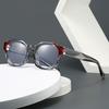 Men's Irregular Anti-blue Light Presbyopia Glasses Fashionable Polygonal Luxury Designer Eyeglasses Comfortable Eye Protection