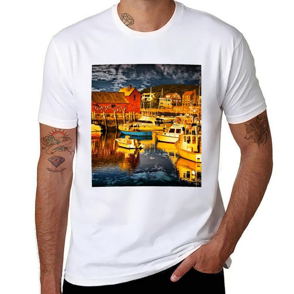 Bearskin Neck Rockport TShirt Plus Size Short Sleeve TShirt