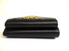 Authentic PRADA Black Leather Trifold Wallet Compact Wallet #a873  Refurbished