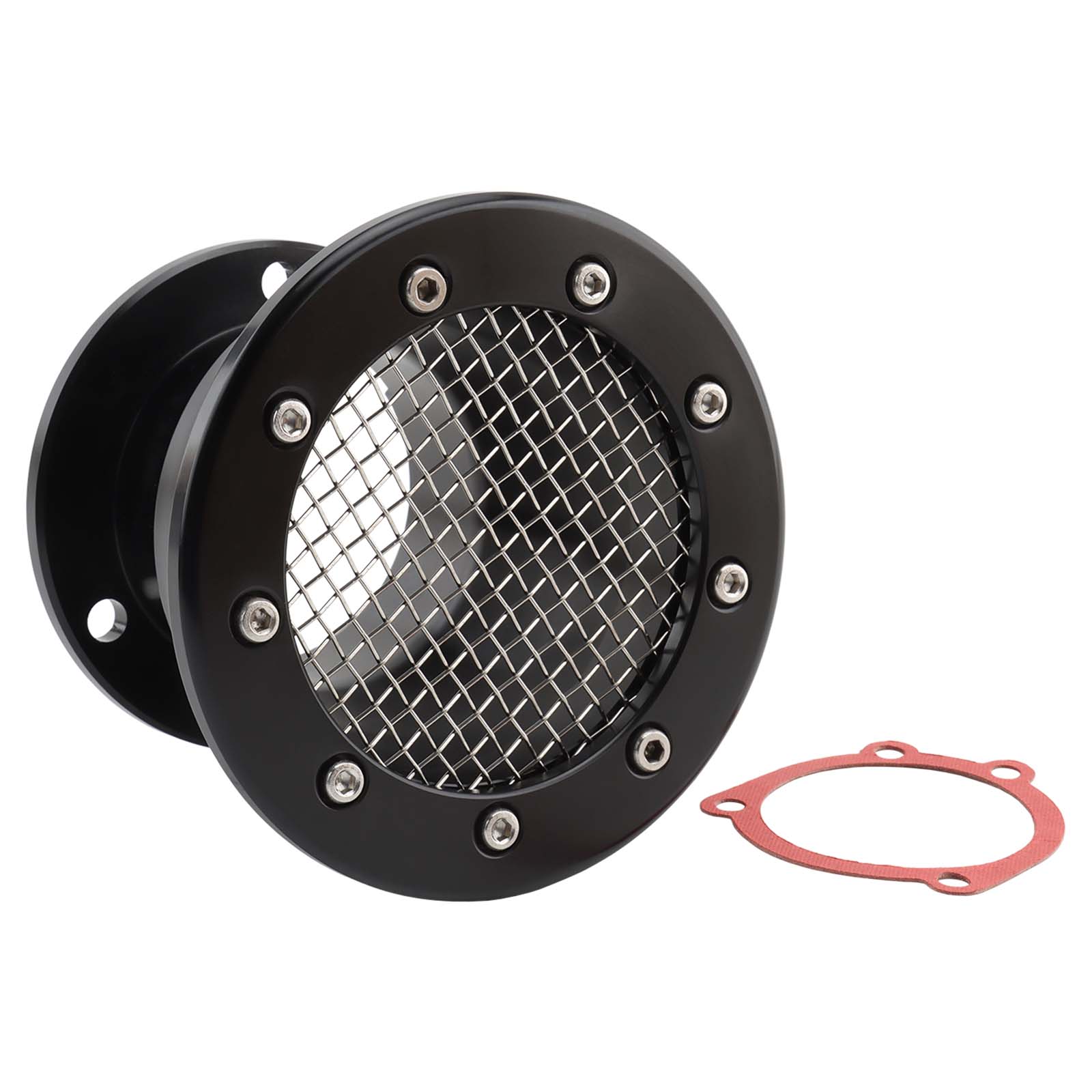 

Motorcycle Retro Air Filter Intake Air Cleaner For Harley Sportster XL883 Iron XL1200 48 72 Roadster Hugger 1998-2023 чорний