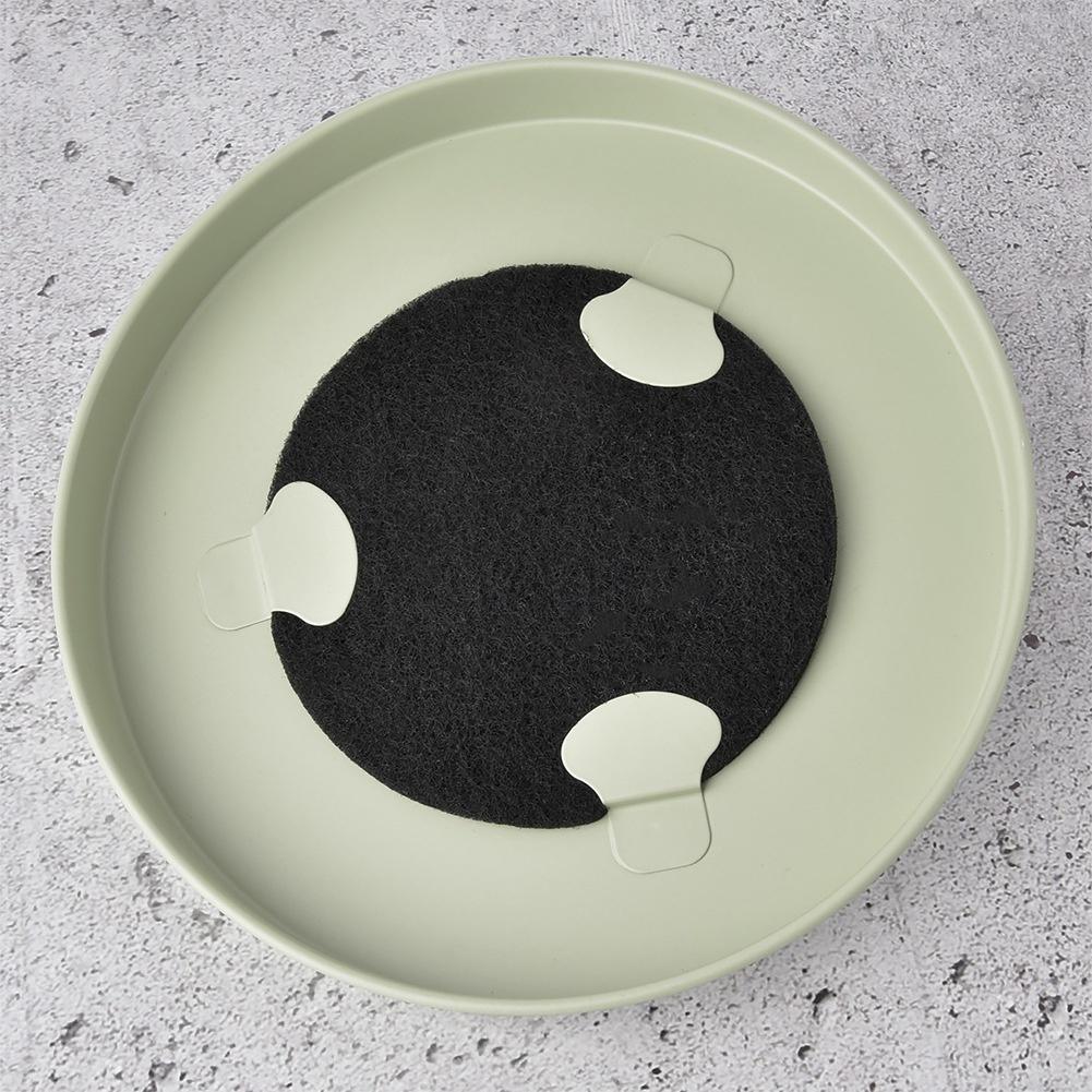 Kompostownik Kuchenny Mały Kosz Na Śmieci Z Filtrem Węglowym Metalowy 8L