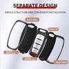 Alloy Leather Car Key Case Cover for Haval Jolion H6 Dargo F7 H9 2015 2021 2022 2023 Smart Key Cover Keychain Car Accessories
