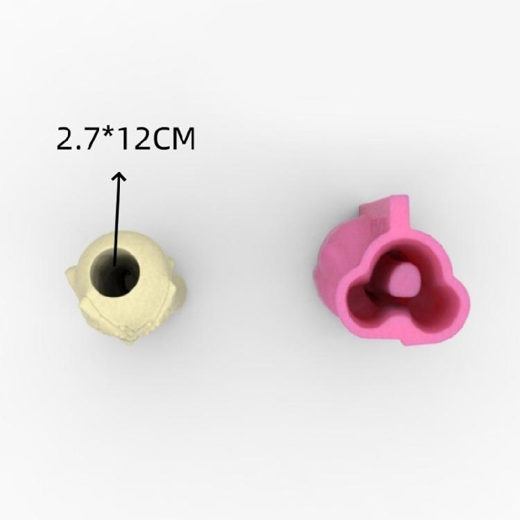 Customizable Girls Mask Sturdy Silicone Mould for Craft Supplies Flower Pots and Pen Holders from Resin Decoration