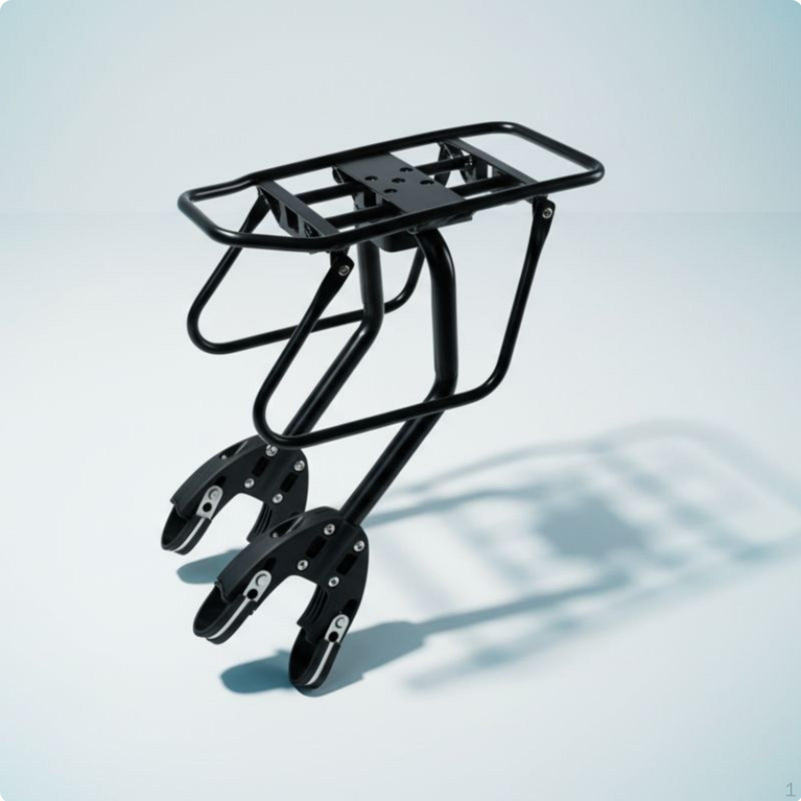 Cycle Rear Rack Aluminum Alloy Mountain Bike Cargo Heavy Duty Adjustable Luggage Carrier