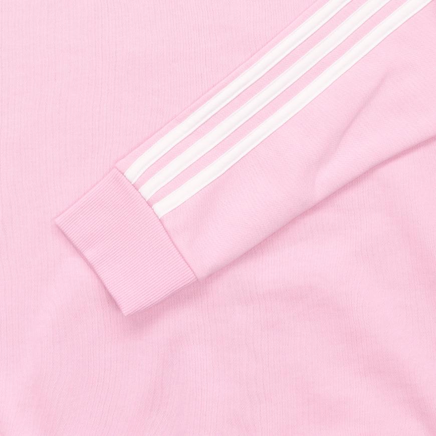 adidas Essentials Bluza z kapturem zapinana na zamek w bloku kolorów Kurtka sportowa casualowa Kurtka damska Różowa HL2059