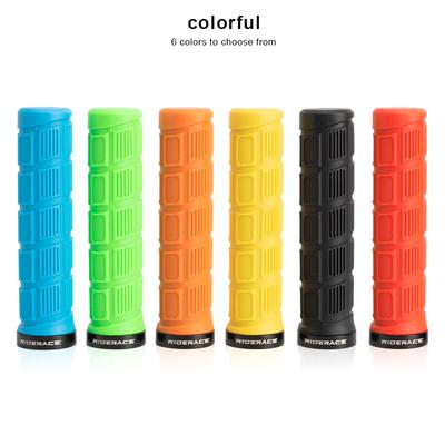 Mountainbike-Griffe, rutschfest, langlebig, stoßfest, Gummi, Fixed Gear, Fahrrad-Lenkergriff, Fahrradteile, MTB-Lenkerabdeckung