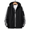 Spring and Autumn Jacket Men's Youth Sports Top Hooded Cardigan Jacket Men's Versatile Breathable Casual Versatile