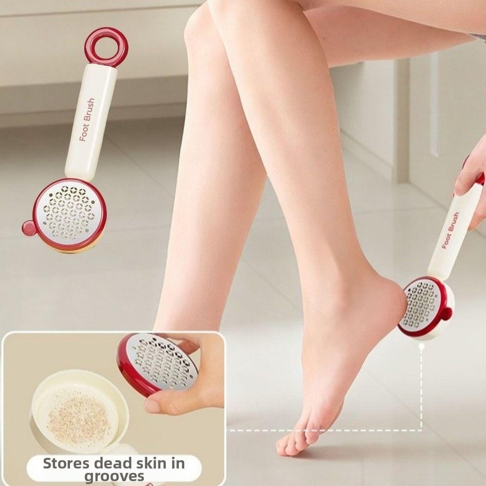 Ergonomic Pedicure Scraper Foot File With Handle Dead Skin Callus Remover  Pedicure Tool