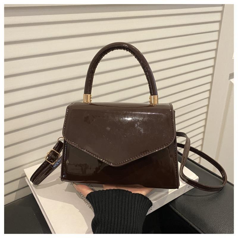 Retro Mode Crossbody Schoudertas met Grote Capaciteit en Een Klein Vierkant Vak